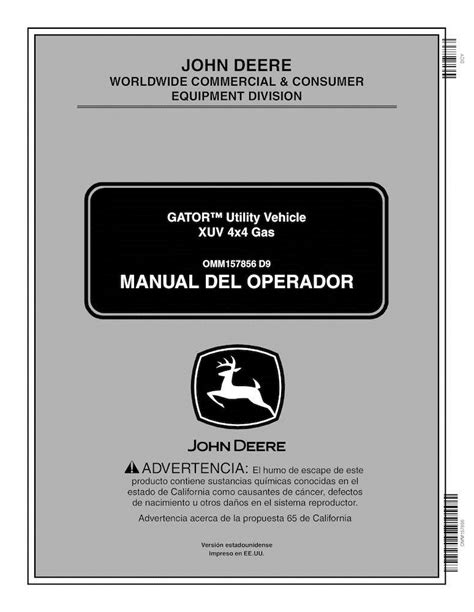 JOHN DEERE 620I GATOR OWNERS MANUAL Ebook Kindle Editon